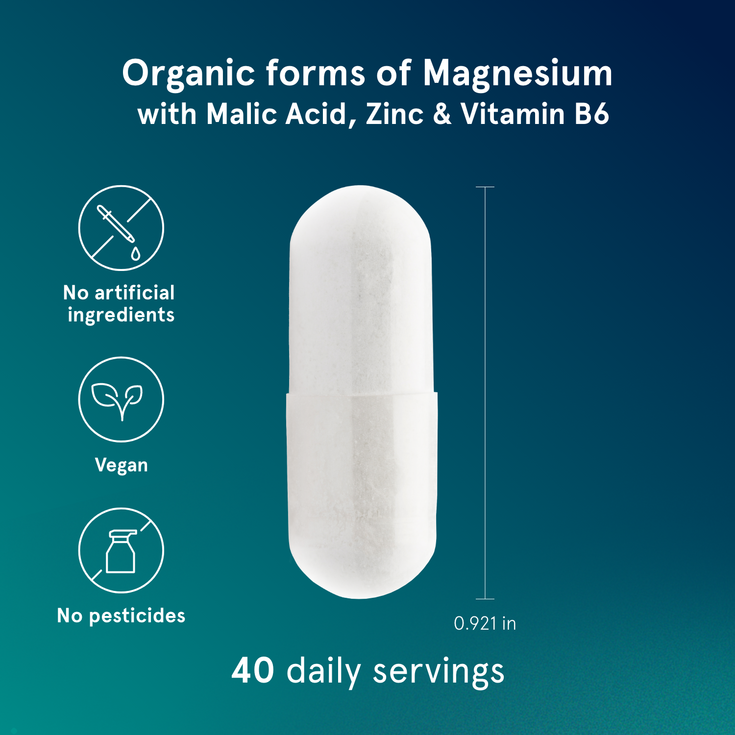 M3 - Easy absorbable magnesium complex - vegan - 120/180 capsules