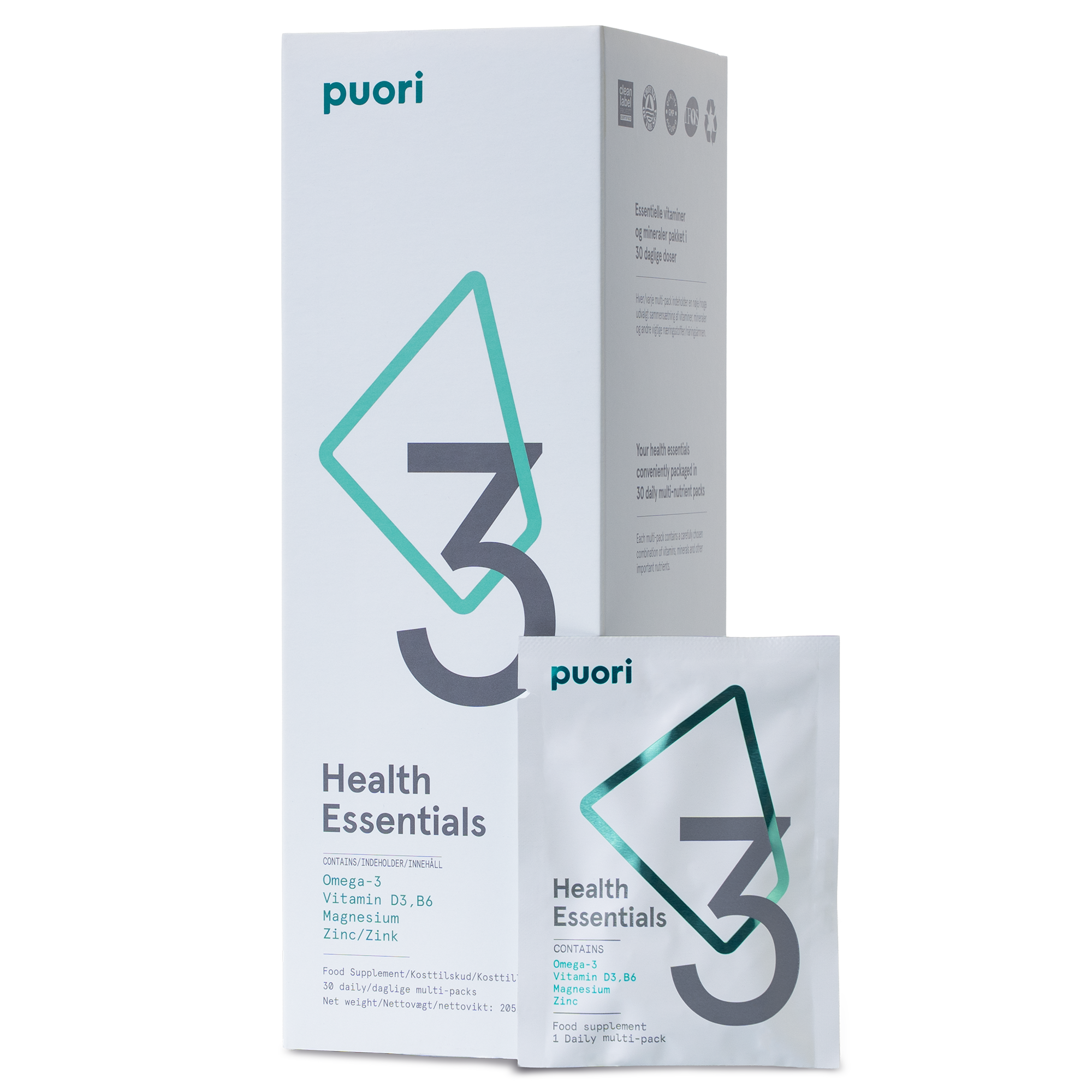 P3 - Health Essentials Sachets (O3, M3, D3)
